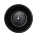 Macetero Maceta De Ceramica Lineas Relieve Negro M - Fliperex