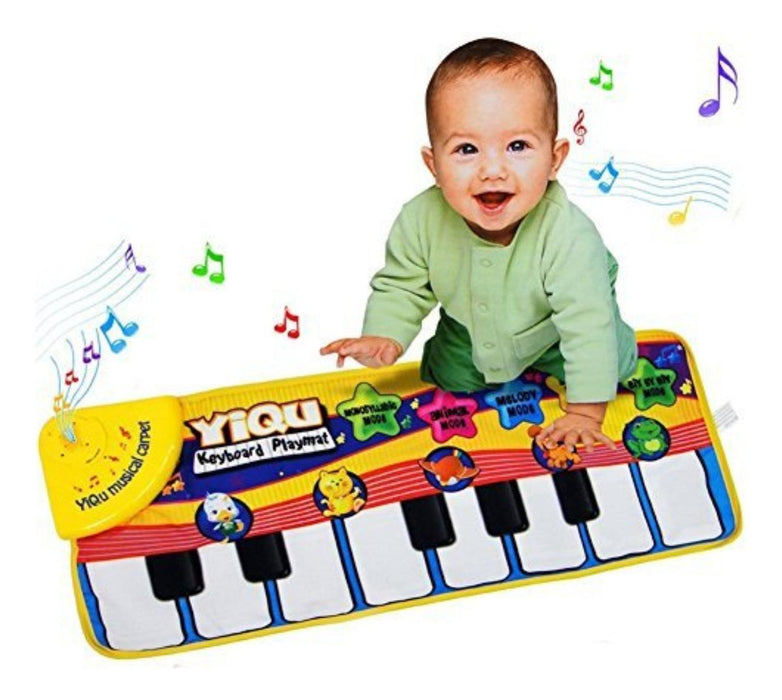 Alfombra Musical Piano Animal Para Bebe Juega Y Aprende