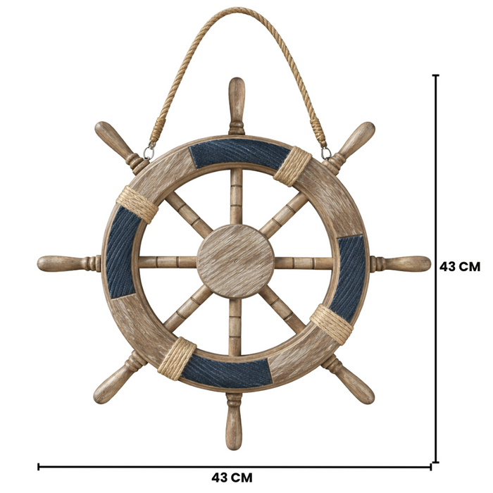Timon De Barco Decorativo De Madera Para Pared Decoracion