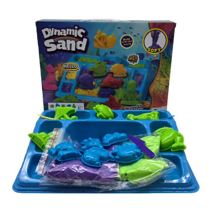 Set De Arena Magia Completo Animales Del Mar Magic Sand