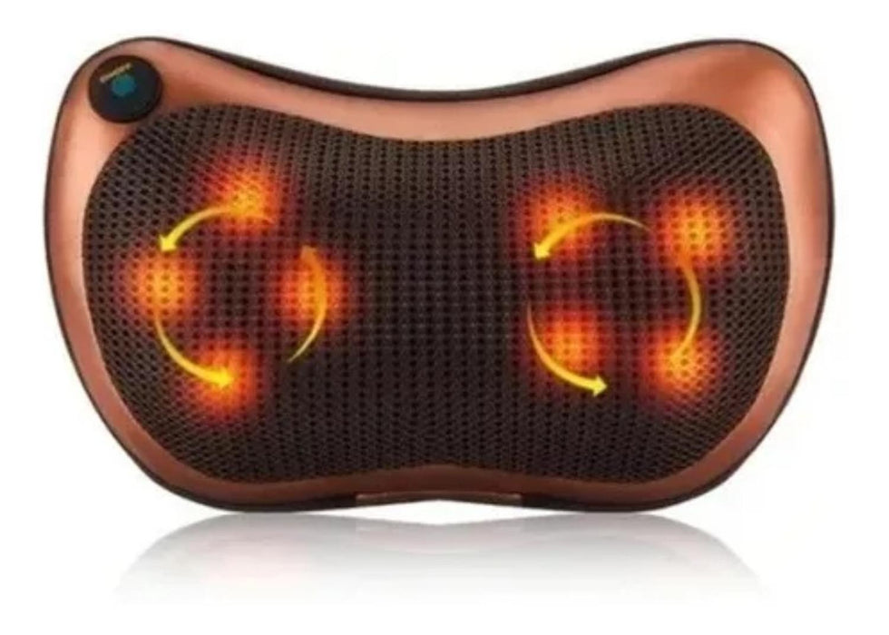 Masajeador Eléctrico Almohada Cojín Lumbar Cuello Piernas