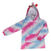 Poleron Con Capucha Infantil Para Niñas Polar Poleron Peluche Felpa Unicornio Multicolor - Fliperex