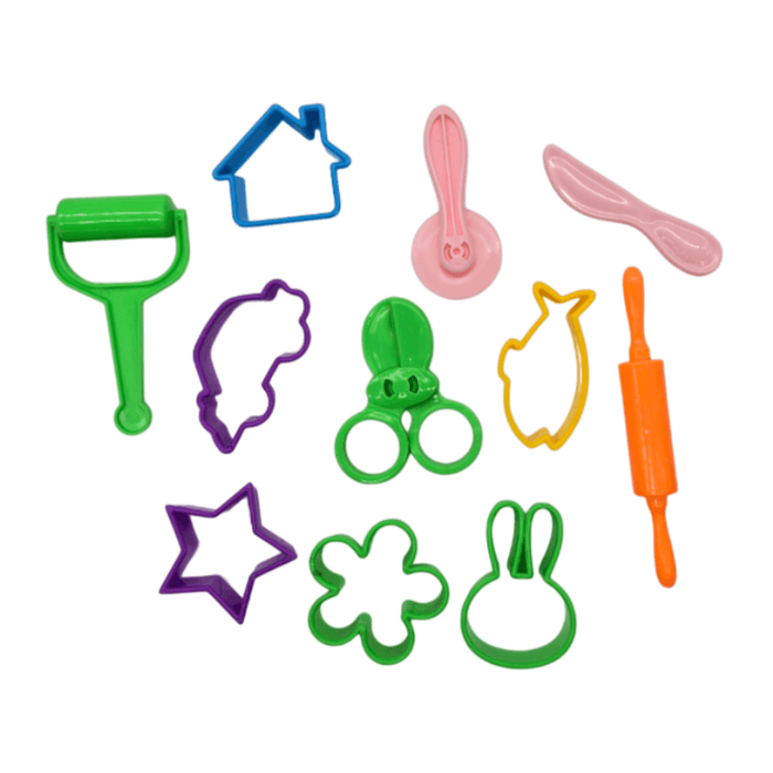 Set De Masas 8 Colores Con Accesorios De Juego Completo - Fliperex