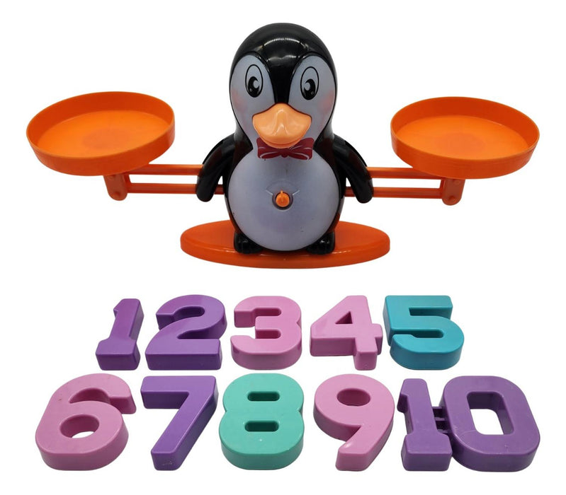 Juguete Educativo Equilibrio Matematicas Pingüino Para Niños