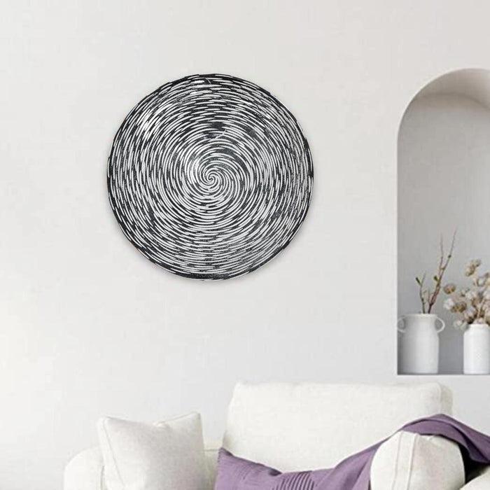 Circulo Decoración De Madera Para Pared Casa Terraza