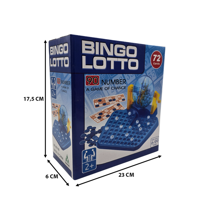 Juego Bingo Lotto Tombola Set Completo Juego De Mesa