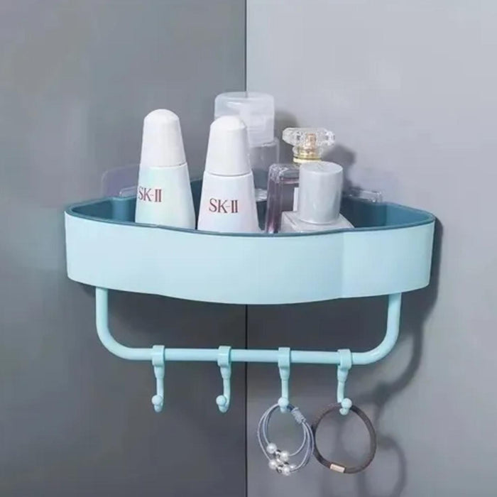 Organizador Ducha Baño Cocina Esquinero Plástico Adhesivo