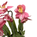 Planta Artificial Orquidea Rosada Decorativa Macetero Loza - Fliperex