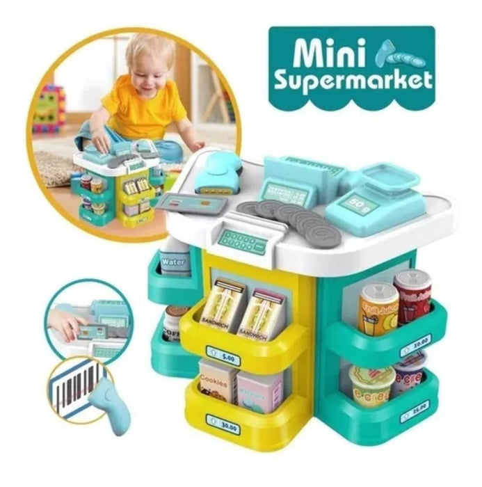 Set Juguete Supermercado Niño 31 Piezas