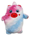 Poleron Con Capucha Infantil Para Niñas Polar Poleron Peluche Felpa Unicornio Multicolor - Fliperex
