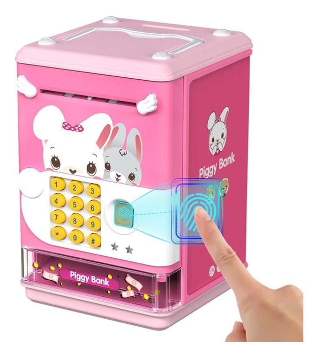 Alcancia Electronica Diseños Kawaii Caja Fuerte Portatil