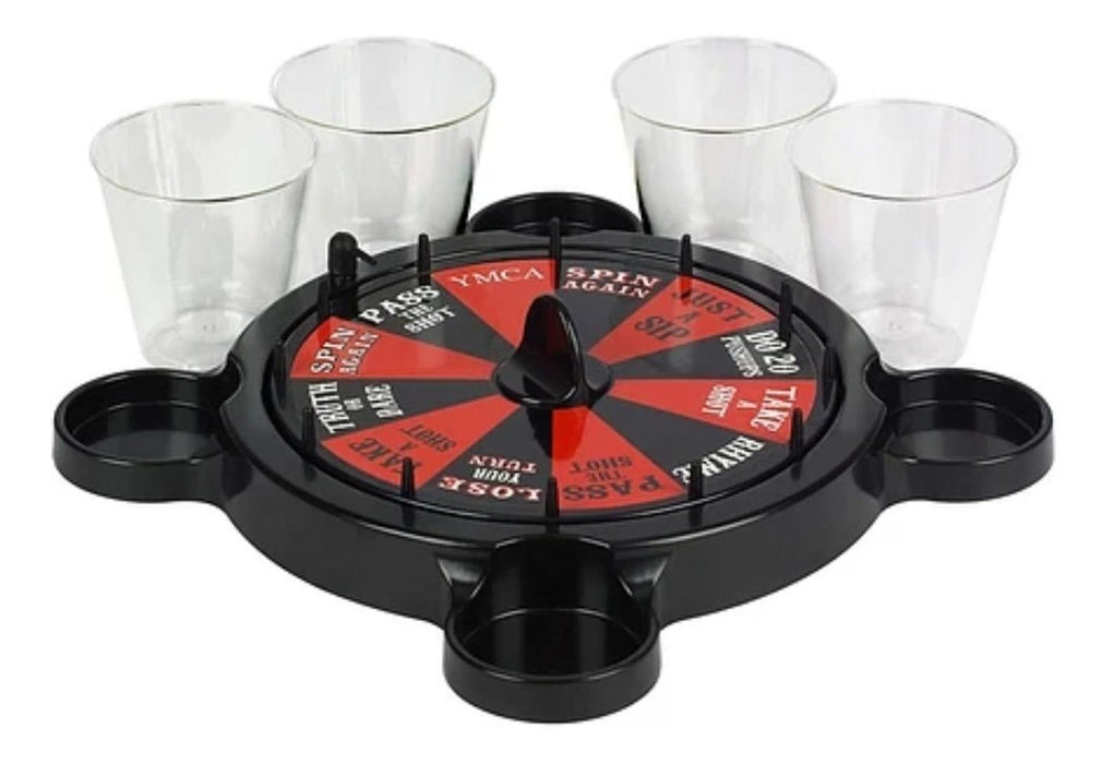 Juego De Mesa Roulette Shots Juego De Bar Chupitos Trago