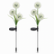 Set 2 Luces Solares Diente De Leon Para Jardin Exterior Led