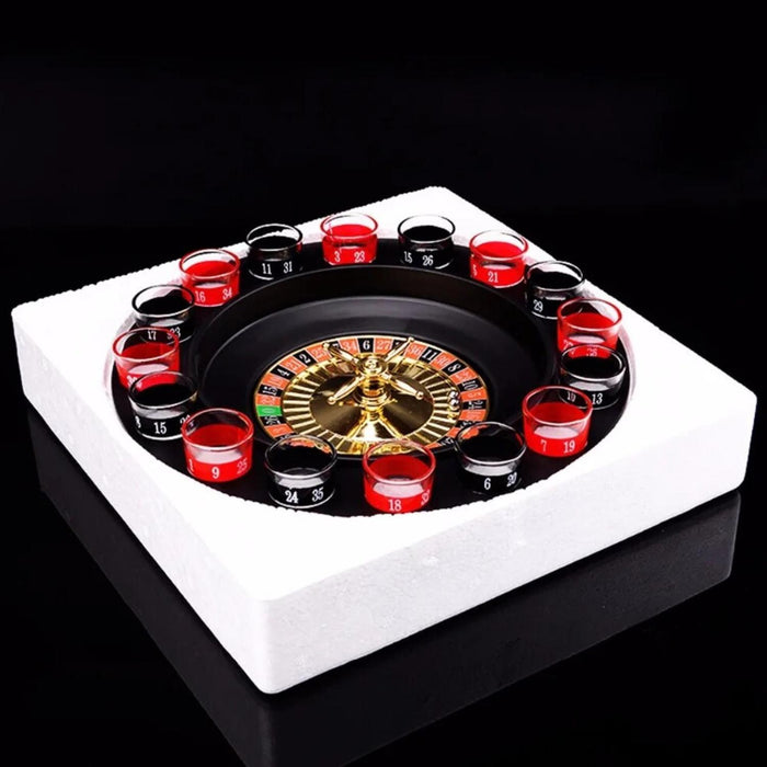 Juego De Ruleta Casino De Shots Con Vasos Cortitos Juego