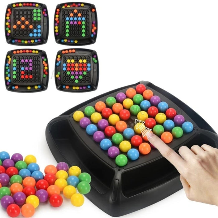 Juego De Colores Rompecabezas Ajedrez Ball Rainbow Game Niño