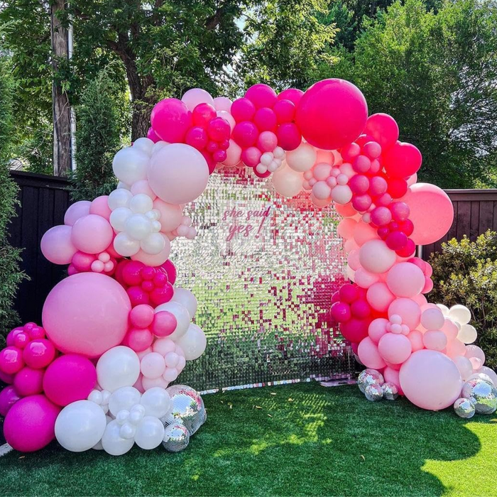 Globos Rosado Macaron 10 Unidades Tamaño 25 Cm Fiesta