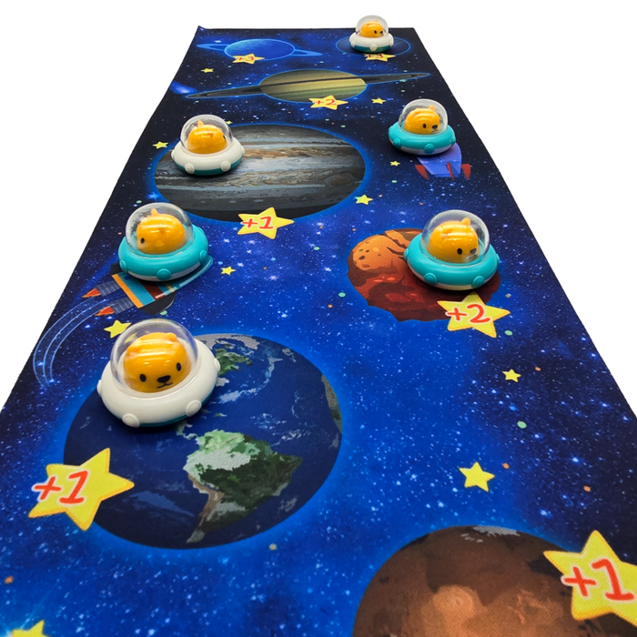 Alfombra De Lanzamiento Con Puntaje Juego Familiar Spacegame