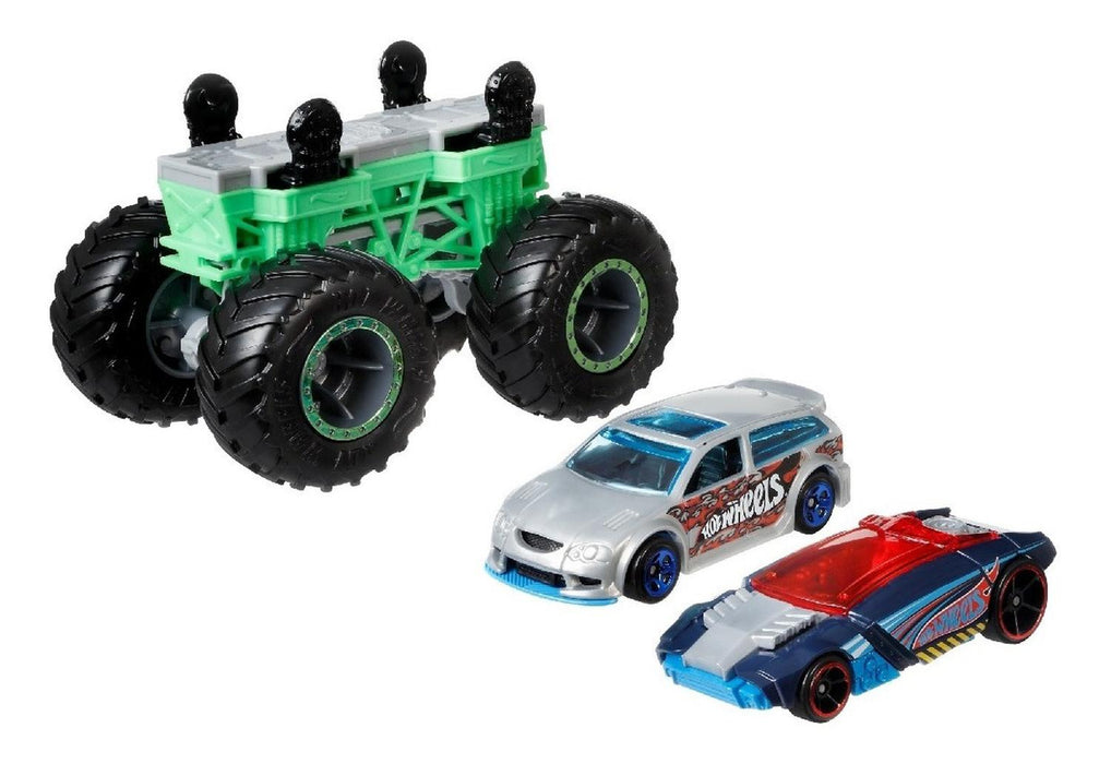 Hotwheels Monster Trucks Set Diseña Tu Mounstro