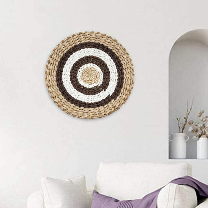 Circulo Decoración De Mimbre Para Pared Casa Terraza Variado