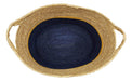Canasto Decorativo Mimbre Cesta Yute Rustica 3 Colores G - Fliperex