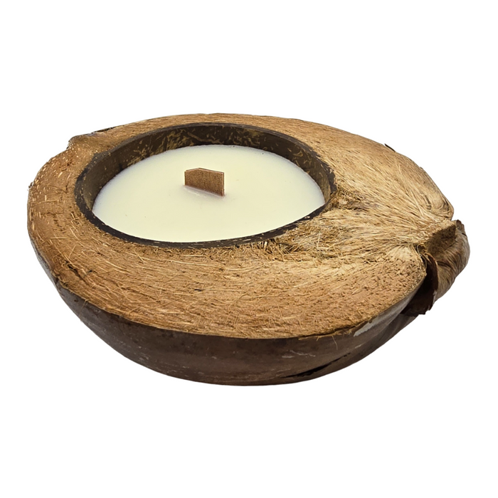 Vela Aromatica Ecologica Aroma De Coco Natural Cera Natural