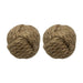 Set 2 Esferas De Yute Cuerda Para Decoracion Pelota De Yute - Fliperex