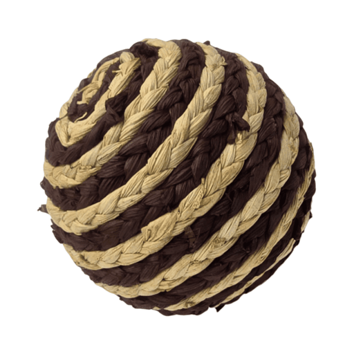 Set 2 Esferas De Yute Cuerda Para Decoracion Pelota Beige - Fliperex