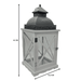Set 2 Farol Calentador De Vela Costero De Madera Blanca - Fliperex