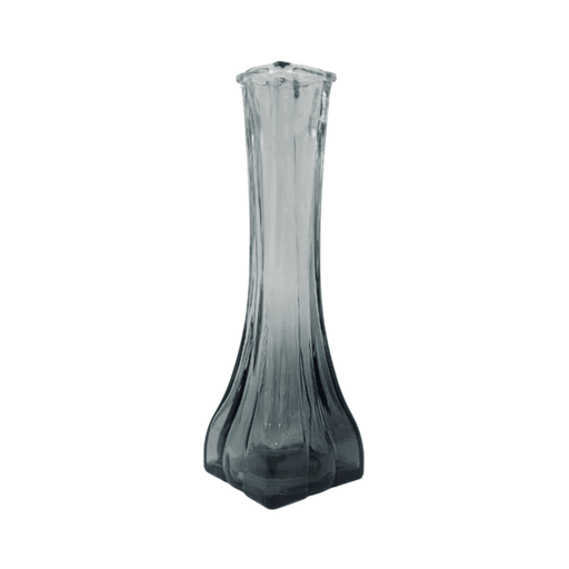 Set 3 Floreros Decorativos De Vidrio Pequeño Tonalidad Humo - Fliperex