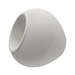 Set 2 Maceteros Plastico Redondo Ovalado Moderno Textura S - Fliperex