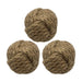 Set 3 Esferas De Yute Cuerda Para Decoracion Pelota De Yute - Fliperex
