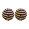 Set 2 Esferas De Yute Cuerda Para Decoracion Pelota Beige