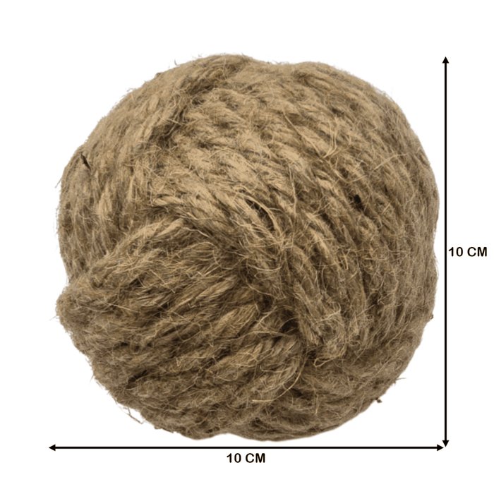 Esfera de Yute Cuerda Para Decoracion Pelota De Yute Café - Fliperex