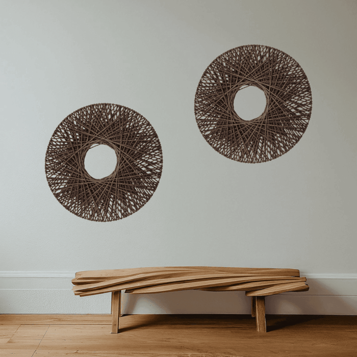 Circulo De Decoracion Colgante Hecho A Mano Living Terraza P - Fliperex