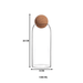 Set 3 Botellas Frascos Vidrio Transparente Tapa De Corcho L - Fliperex