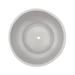 Macetero Maceta De Ceramica Lineas Relieve Blanco L - Fliperex