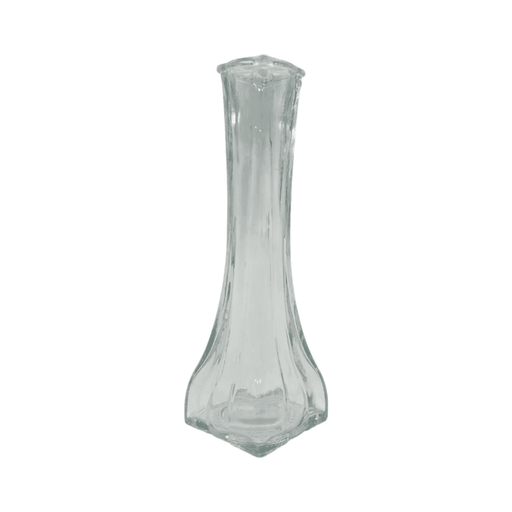 Florero Decorativo De Vidrio Cristal Pequeño Transparente - Fliperex