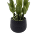 Planta Artificial Orquidea Rosada Decorativa Macetero Loza - Fliperex