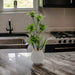 Planta Artificial Bambu Lirio Decorativo Macetero Ceramica - Fliperex