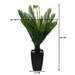 Planta Artificial Palmera Macetero Plastico Negro Grande - Fliperex