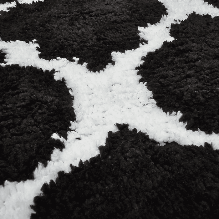 Conjunto De 2 Alfombra De Baño Suaves Absorventes Microfibra - Fliperex
