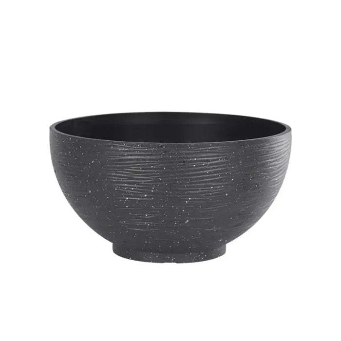 Macetero Plastico Semi Esfera Premium Diseño a Rayas S - Fliperex