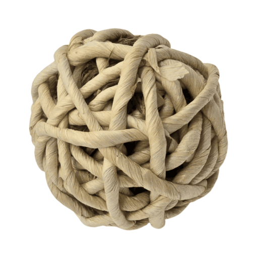 Esfera de Fibra Cuerda Para Decoracion Pelota De Yute Marron - Fliperex
