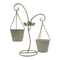 Porta Macetero Pedestal Colgante Beige Vintage Maceta Planta