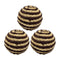 Set 3 Esferas De Yute Cuerda Para Decoracion Pelota Beige