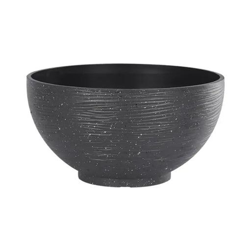 Macetero Plastico Semi Esfera Premium Diseño a Rayas M - Fliperex