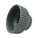 Macetero Maceta De Ceramica Estilo Copon Gris Mate S - Fliperex