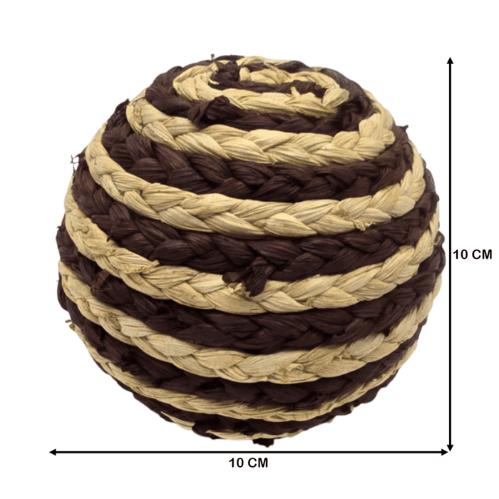 Esfera de Yute Cuerda Para Decoracion Pelota De Yute Beige - Fliperex
