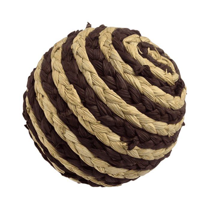 Set 3 Esferas De Yute Cuerda Para Decoracion Pelota Beige - Fliperex