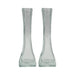 Set 2 Floreros Decorativos De Vidrio Pequeño Transparente - Fliperex
